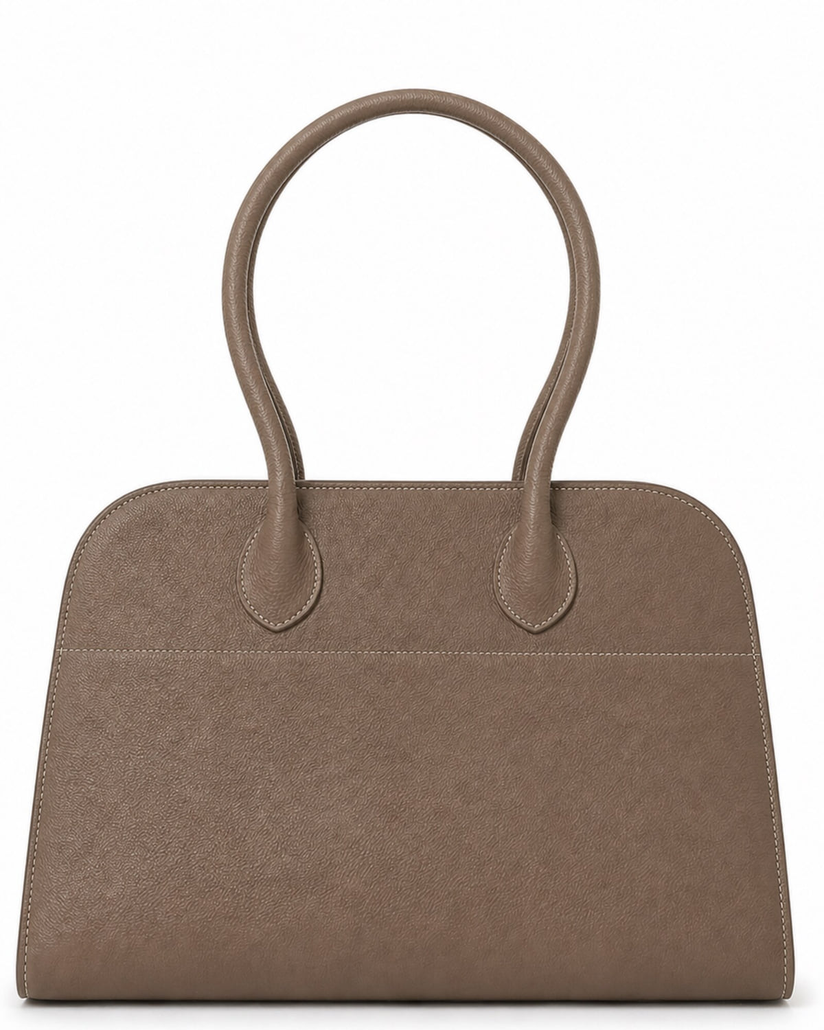 The Bridge in Burgundy — leather, front view